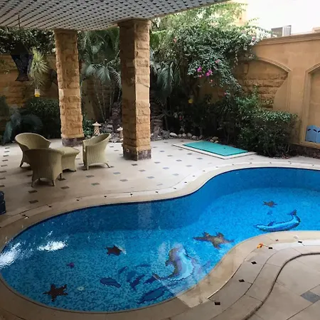 Cheerful Standalone Villa With Pool And Waterfall Cairo Exterior photo